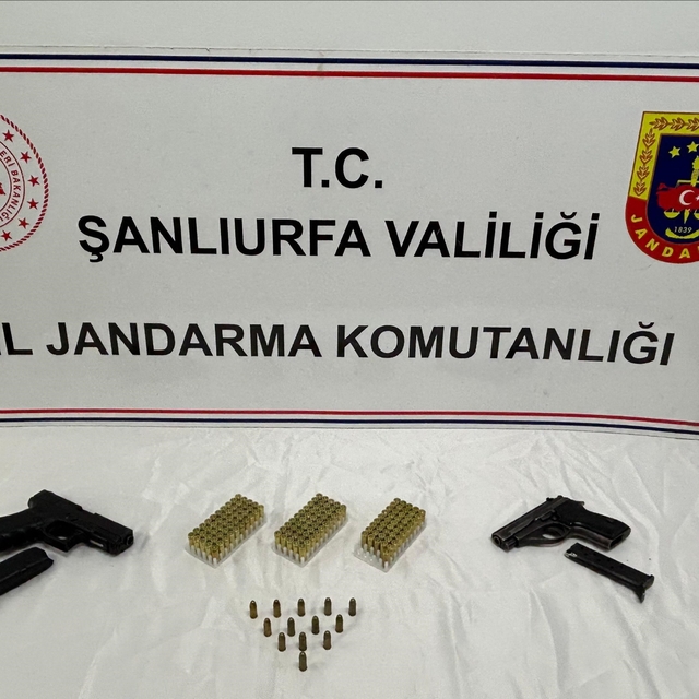 Şanlıurfa'da ruhsatsız silah operasyonu:2 gözaltı