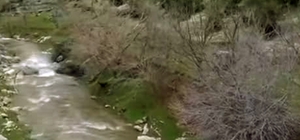 Araban'da kuruyan Ardıl Çayı yıllar sonra yeniden akmaya başladı