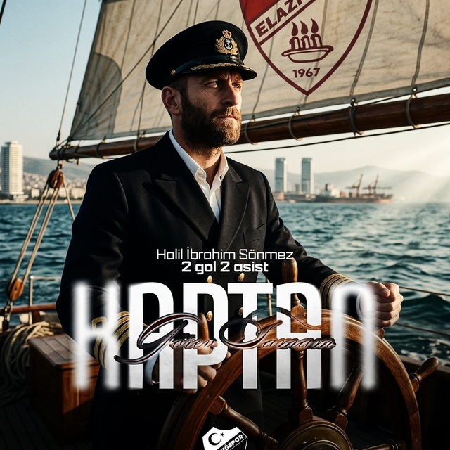 Elazığspor Kaptanı Halil İbrahim'den 2 gol, 2 asist