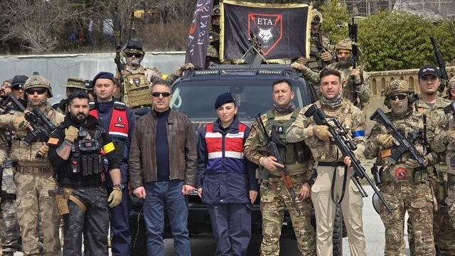 Yozgat'ta 120'den fazla oyuncunun katıldığı airsoft takımları savaş senaryolu etkinlikte buluştu