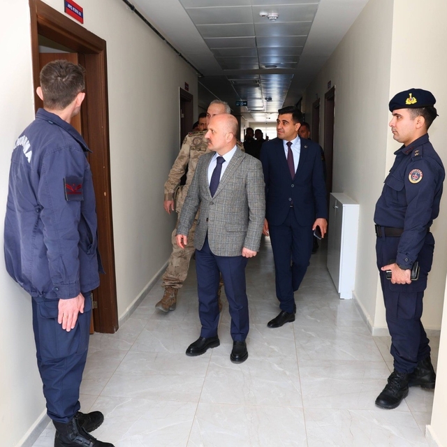 Tut jandarma komutanlığı yeni hizmet binası hizmete girdi