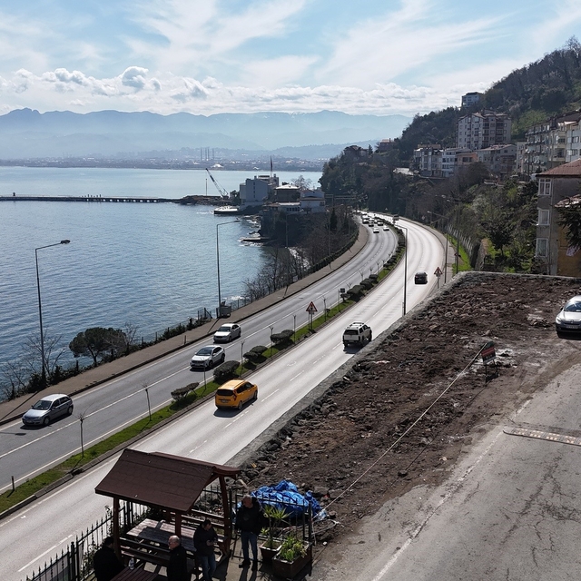 Ordu'ya yeni bir seyir terası kazandırılıyor