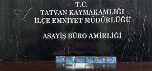 Tatvan'da sahte altın operasyonu: 3 şüpheli gözaltında