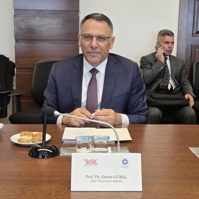 Rektör Gürel, ÜNİDAP 8. dönem toplantısına katıldı