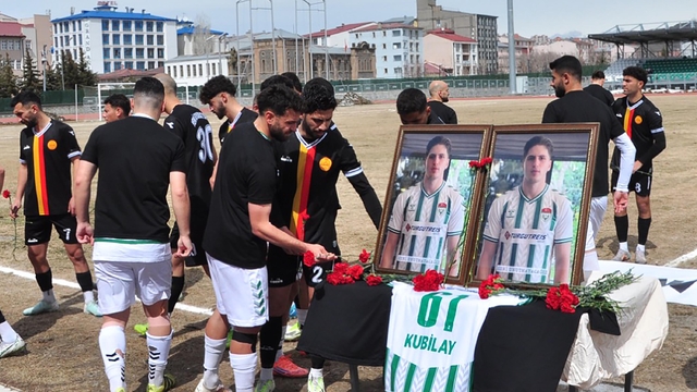 Öldürülen futbolcu Kubilay Kaan Kundakçı, yeşil sahada anıldı
