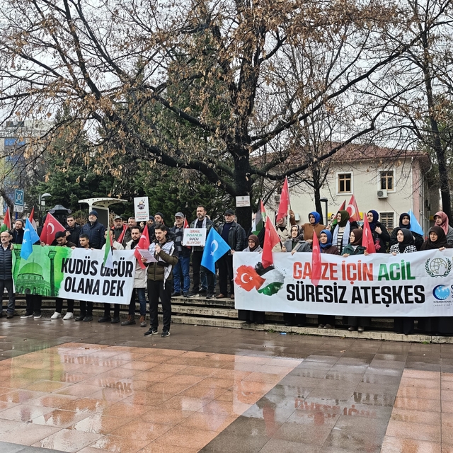 Çankırı'da ABD ve İsrail'in saldırıları protesto edildi