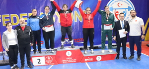 Ordu'da Genç Kızlar Türkiye Halter Birinciliği müsabakaları sona erdi