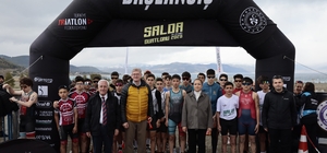 Salda Duatlonu Türkiye Kupası yarışları sona erdi