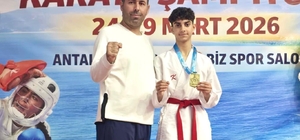 Elazığlı sporcudan karatede birincilik