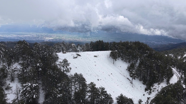 Aydın'a bahar ayında kış sürprizi
Paşa Yaylası beyaza büründü