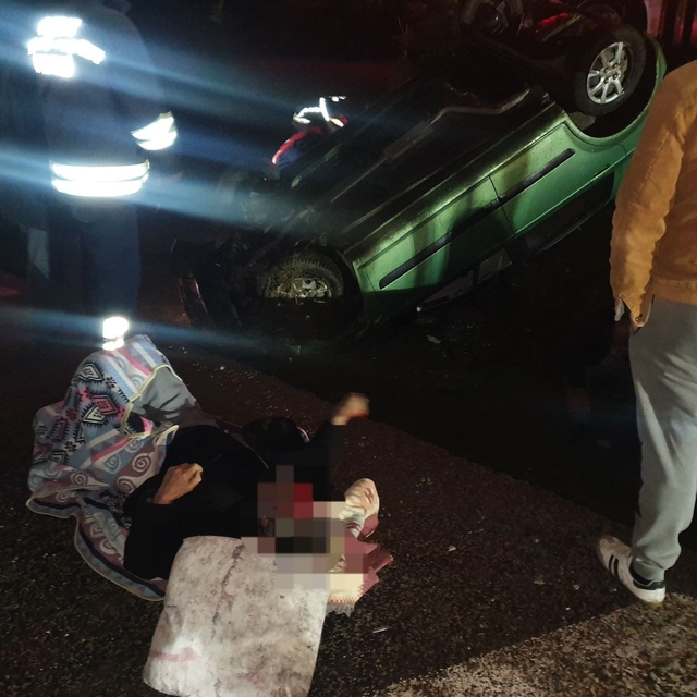 Yozgat'ta meydana gelen kazada 2 kişi yaralandı