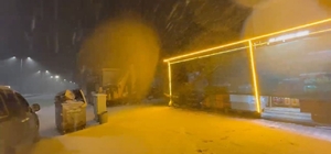 Malatya'nın yüksek kesimlerinde kar