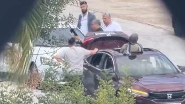 Mersin'de düğün konvoyunda havaya ateş açan şüpheli yakalandı