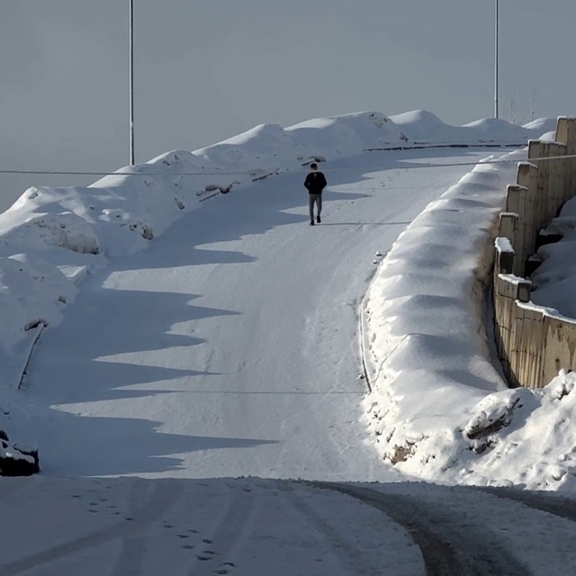 Yüksekova'da kar yağışı
