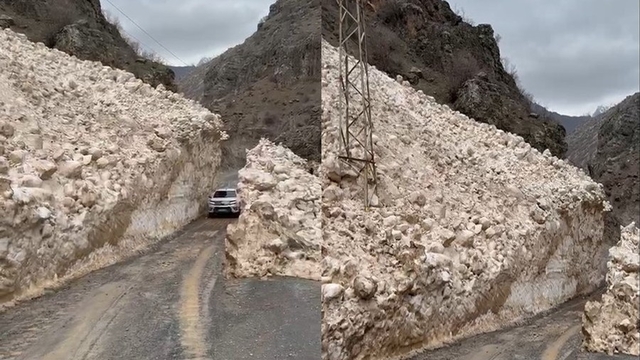 Çığ tünellerinde yolculuk