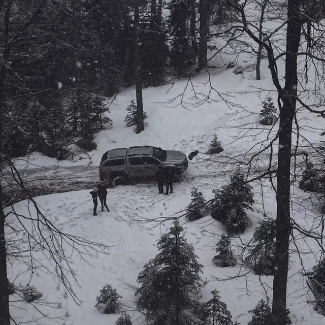 Off-Road tutkunları karla buluştu