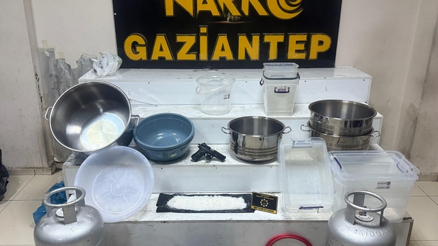 Gaziantep'te uyuşturucu operasyonu: 4 tutuklama