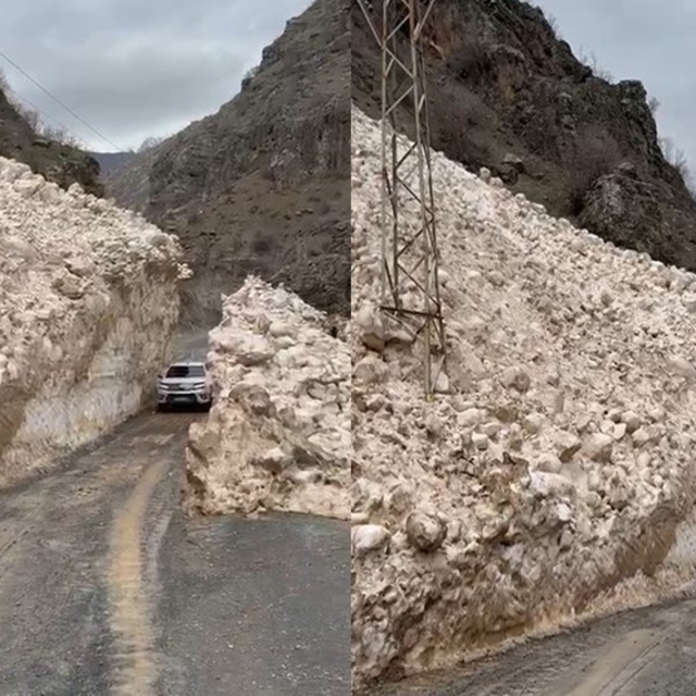 Çığ tünellerinde yolculuk