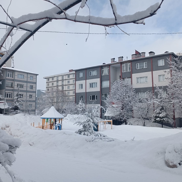 Bitlis'te kar yağışı