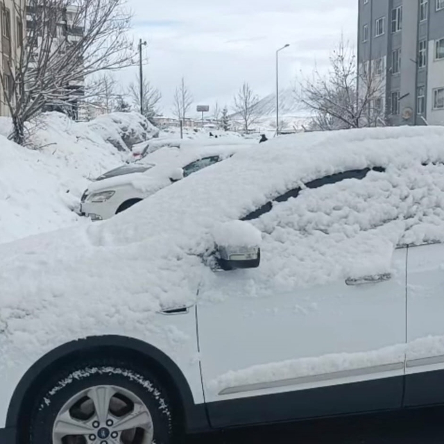 Bitlis'te kar yağışı