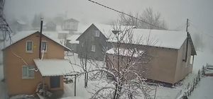 Sakarya'nın yüksek kesimleri beyaz örtüyle kaplandı