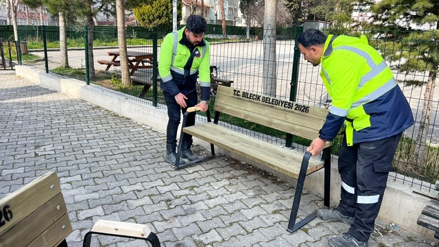 Bilecik'te bahar hazırlıkları başladı
