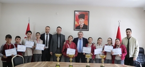 Bilecik'te oryantiring şampiyonlarına ödül