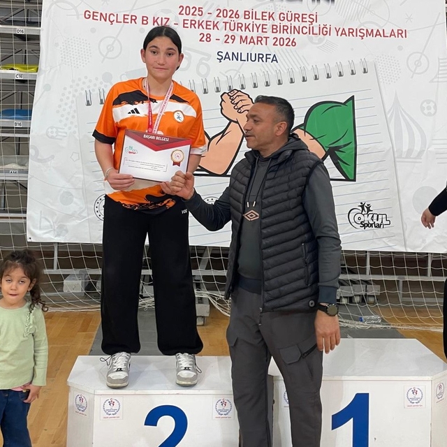 Adıyamanlı Rahime Ballık'tan Türkiye ikinciliği başarısı