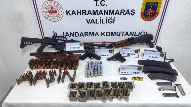 Kahramanmaraş'ta silah kaçakçılığı operasyonunda 1 tutuklama