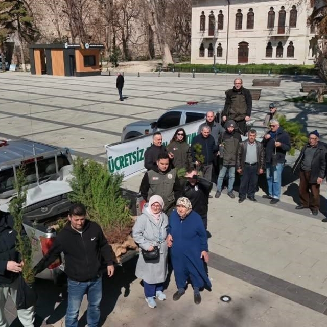 Sinop'ta binlerce fidan toprakla buluşuyor