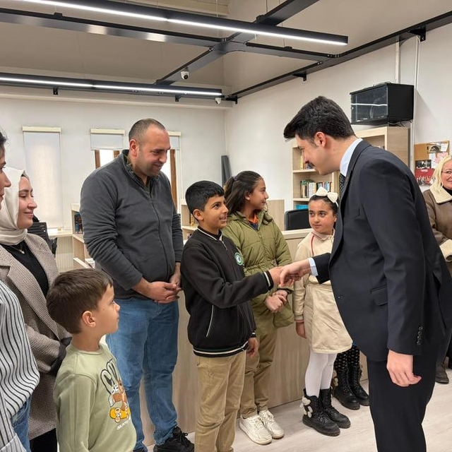 Digor'da Kütüphane Haftası coşkusu: En çok okuyan öğrenciler ödüllendirildi