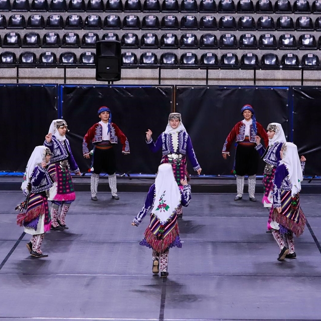 Denizli'de halk oyunları şöleninde finalistler belli oldu