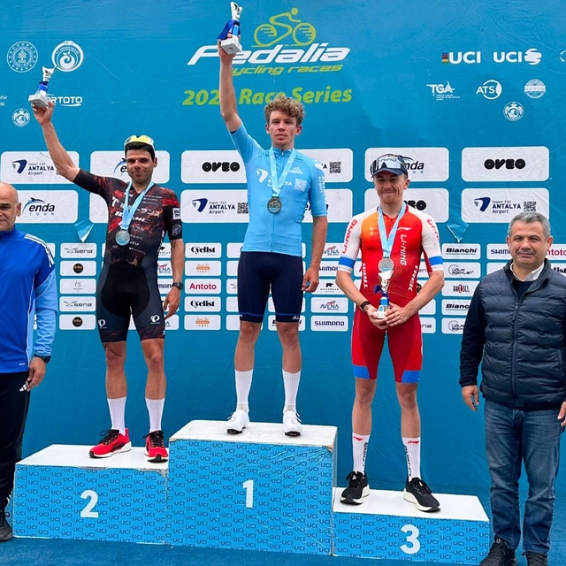 Muğla'nın bisiklet takımı zirvede