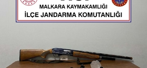 Tekirdağ’da ruhsatsız av tüfeği ve uyuşturucu ele geçirildi