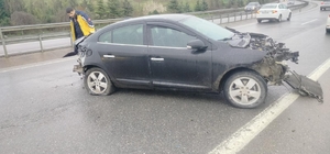 Sakarya'da trafik kazasında 1 kişi yaralandı