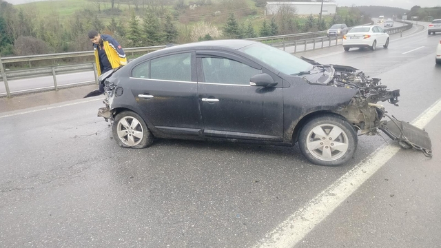 Sakarya'da trafik kazasında 1 kişi yaralandı