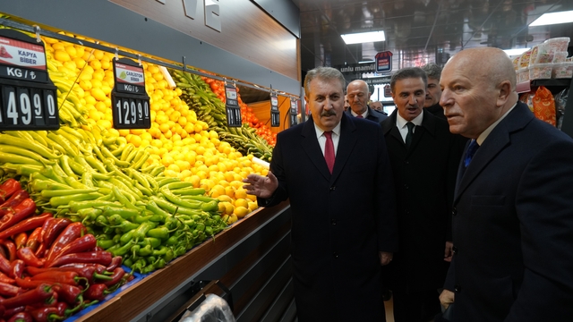 Erzurum'da halk pazarlarının 14. şubesi açıldı