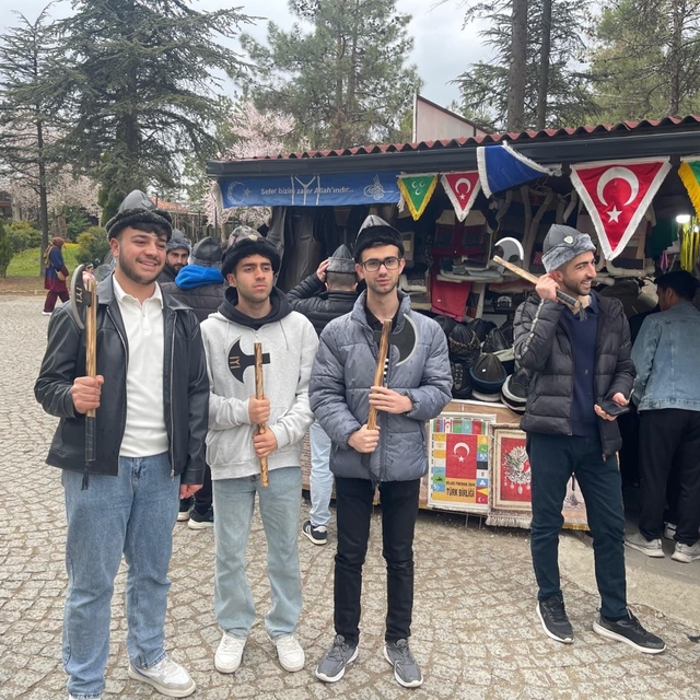 Eskişehirli öğrenciler tarihin köklerine yolculuk yaptı