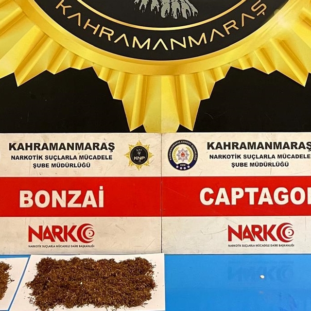 Kahramanmaraş'ta uyuşturucu operasyonunda 2 zanlı tutuklandı