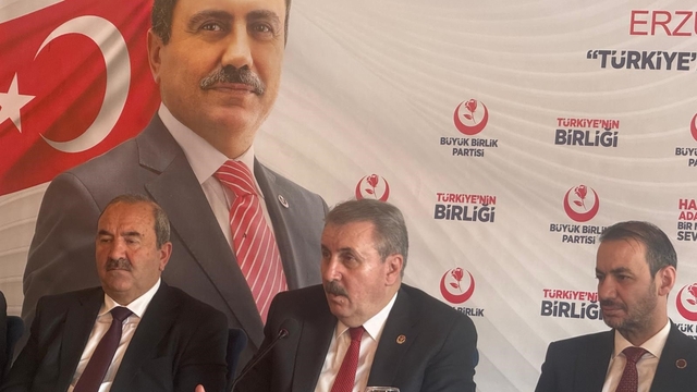 BBP Genel Başkanı Destici; "Antalya ile Erzurum'a doğal gazın aynı fiyatta verilmesini doğru bulmuyoruz"