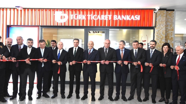 Türk Ticaret Bankası'nın Erzurum şubesi hizmete açıldı