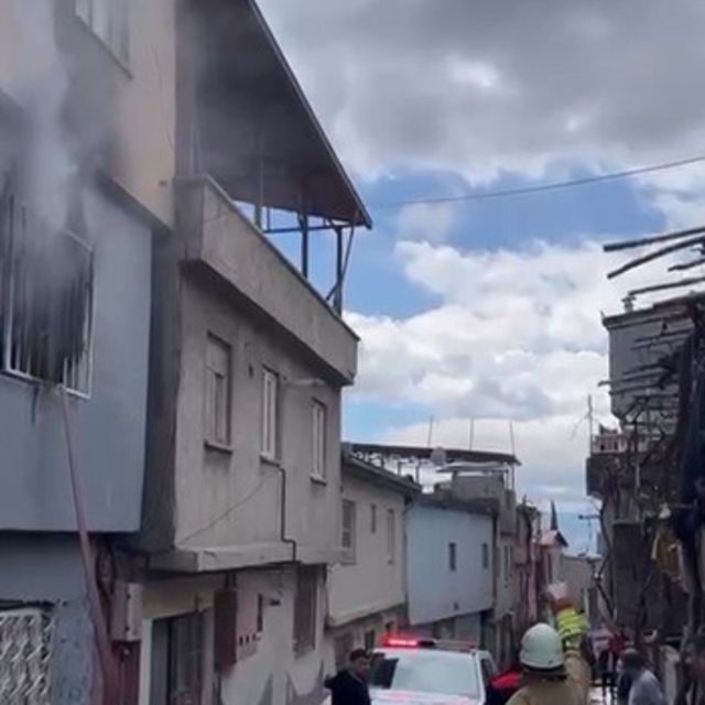 Kahramanmaraş'ta ev yangını: 1 yaralı