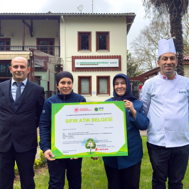 BURFAŞ 'Sıfır Atık Belgesi' almaya hak kazandı