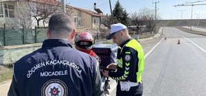 Kırşehir'de 14 düzensiz göçmen yakalandı