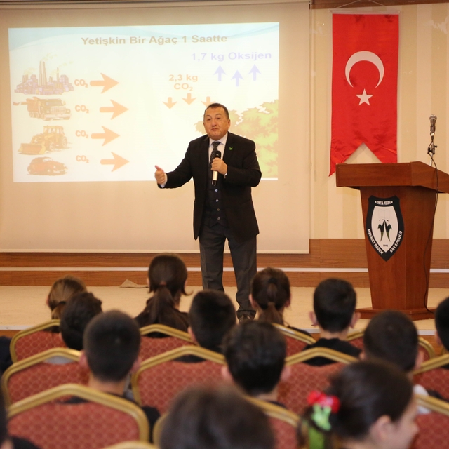 Meram Belediyesi'nden çocuklara yönelik örnek çevre etkinliği