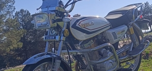 Park halindeki motosiklet çalındı