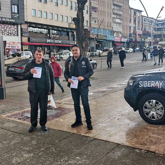 Muş'ta vatandaşlara siber güvenlik uyarısı