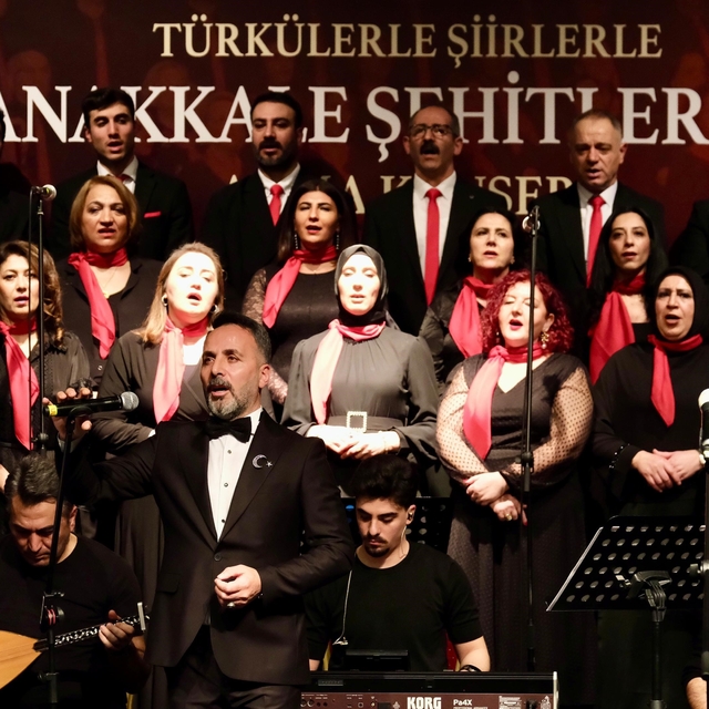 Çanakkale ruhu türkülerle yaşatıldı