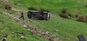 Şırnak’ta öğrenci servisi şarampole devrildi: 5 yaralı