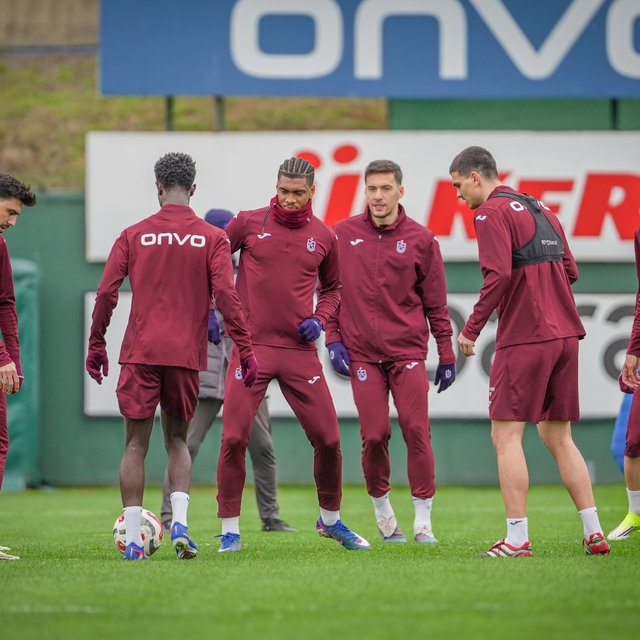 Trabzonspor, Galatasaray maçının hazırlıklarına devam etti